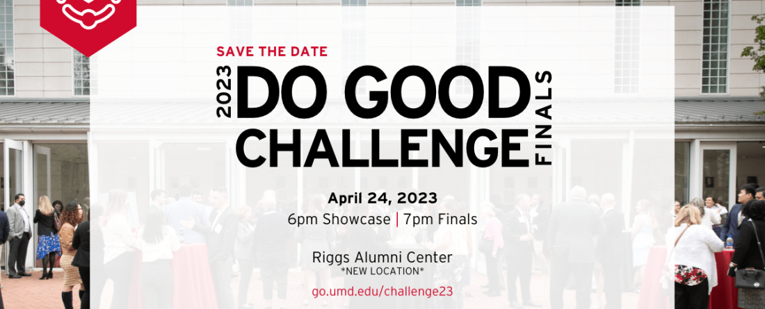 You're Invited to the 2023 Do Good Challenge at Riggs Alumni Center!